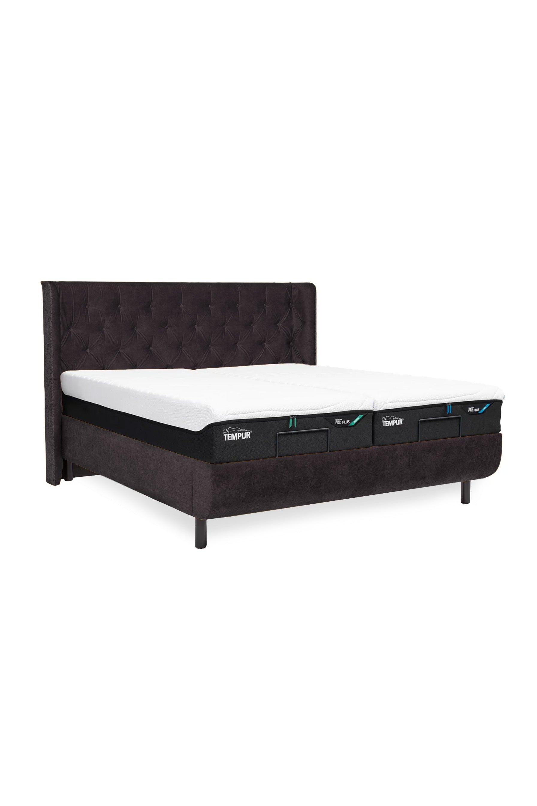 TEMPUR ARC™ Bett Luxury Dark Grey Motorisch Verstellbar