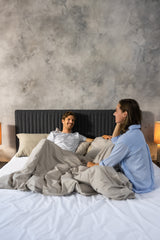 TEMPUR ARC™ Bett Vertical Ash Grey