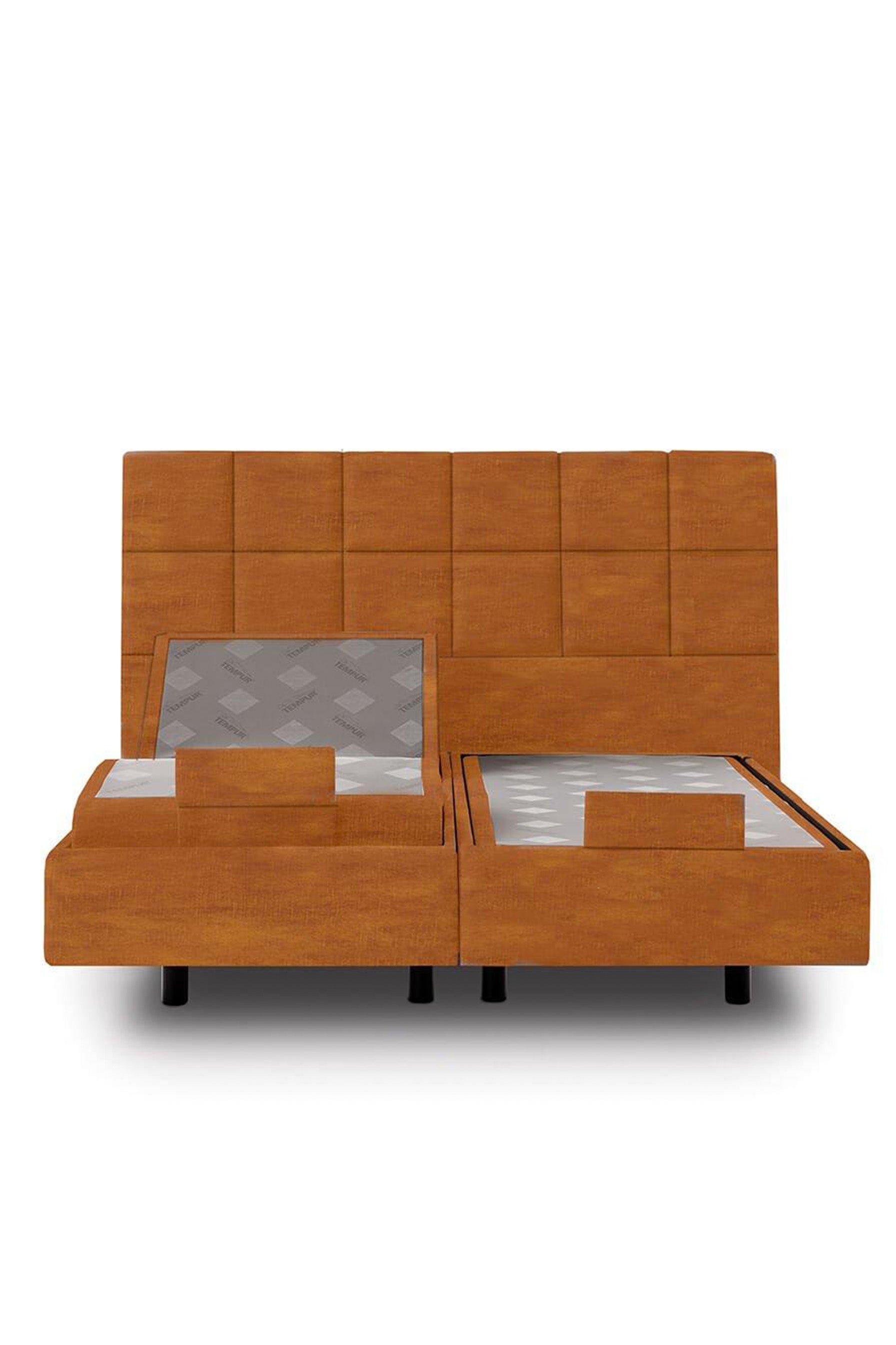 Classic Boxspringbett Adjustable in Samtoptik