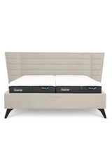 Design Bett CHAPTER in Samtoptik