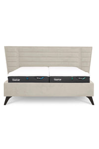 Design Bett CHAPTER in Samtoptik