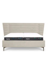 Design Bett CHAPTER in Samtoptik