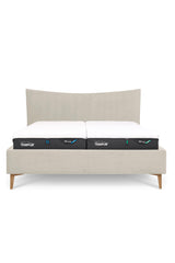 Design Bett PURE in Samtoptik