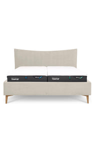 Design Bett PURE in Samtoptik