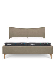 Design Bett PURE in Stoff