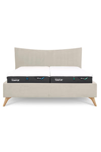 Design Bett PURE in Samtoptik