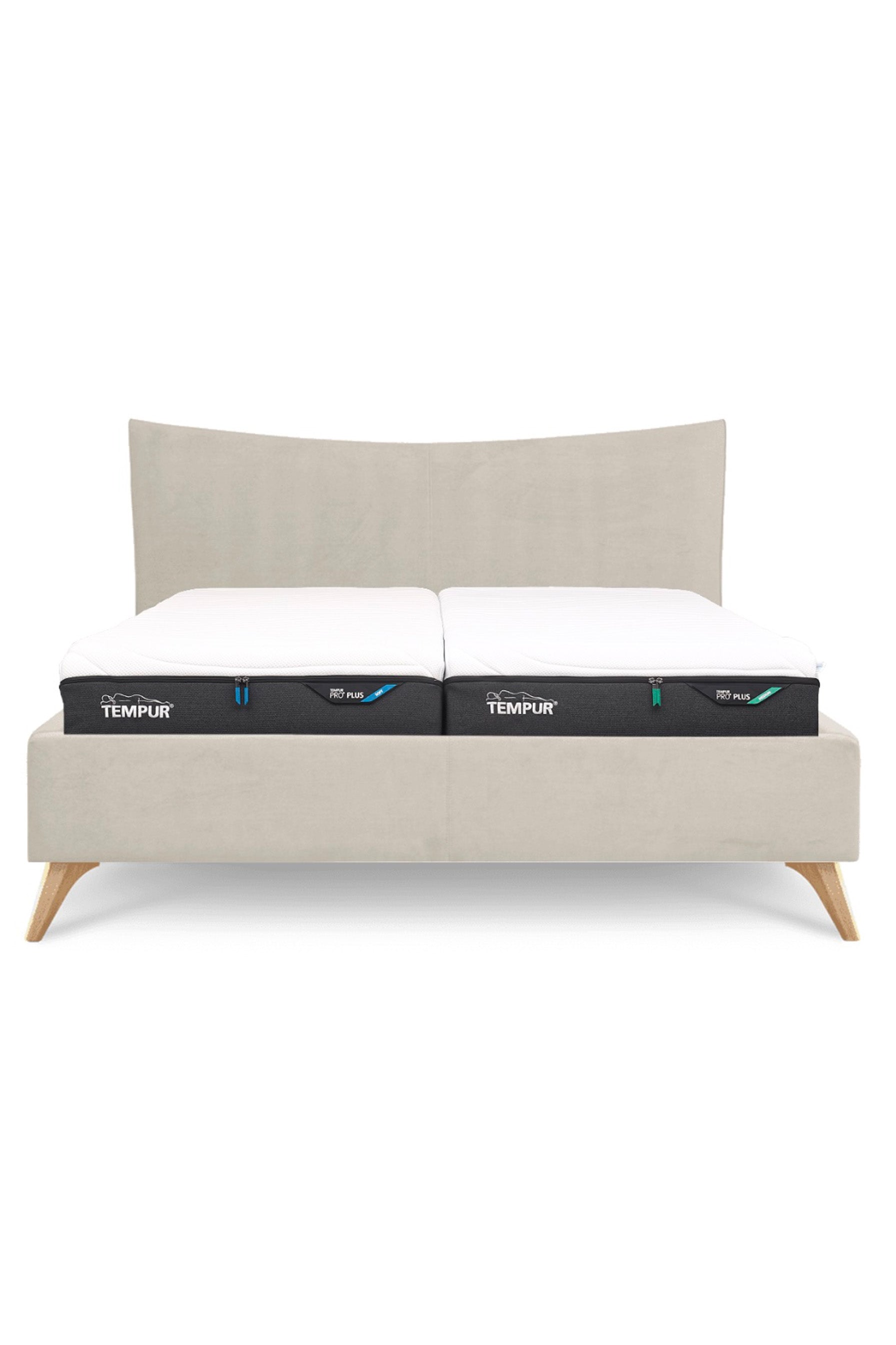 Design Bett PURE in Samtoptik