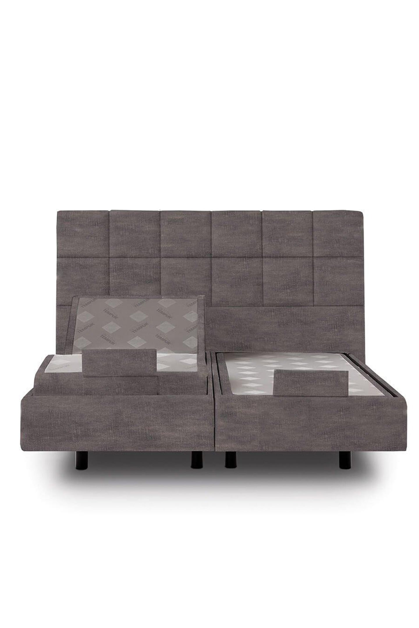 Classic Boxspringbett Adjustable in Samtoptik