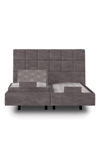 Classic Boxspringbett Adjustable in Samtoptik