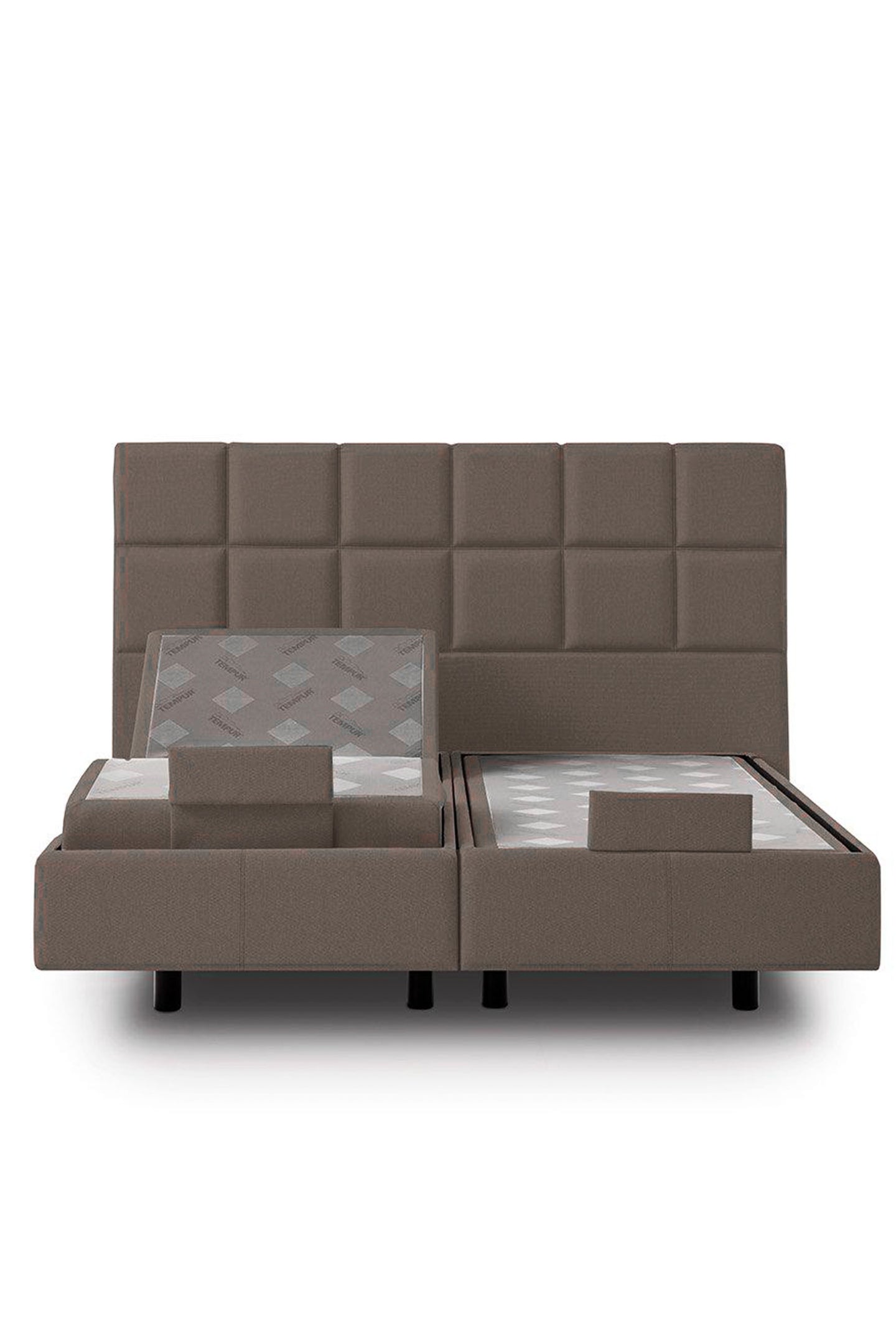 Classic Boxspringbett Adjustable in Stoff