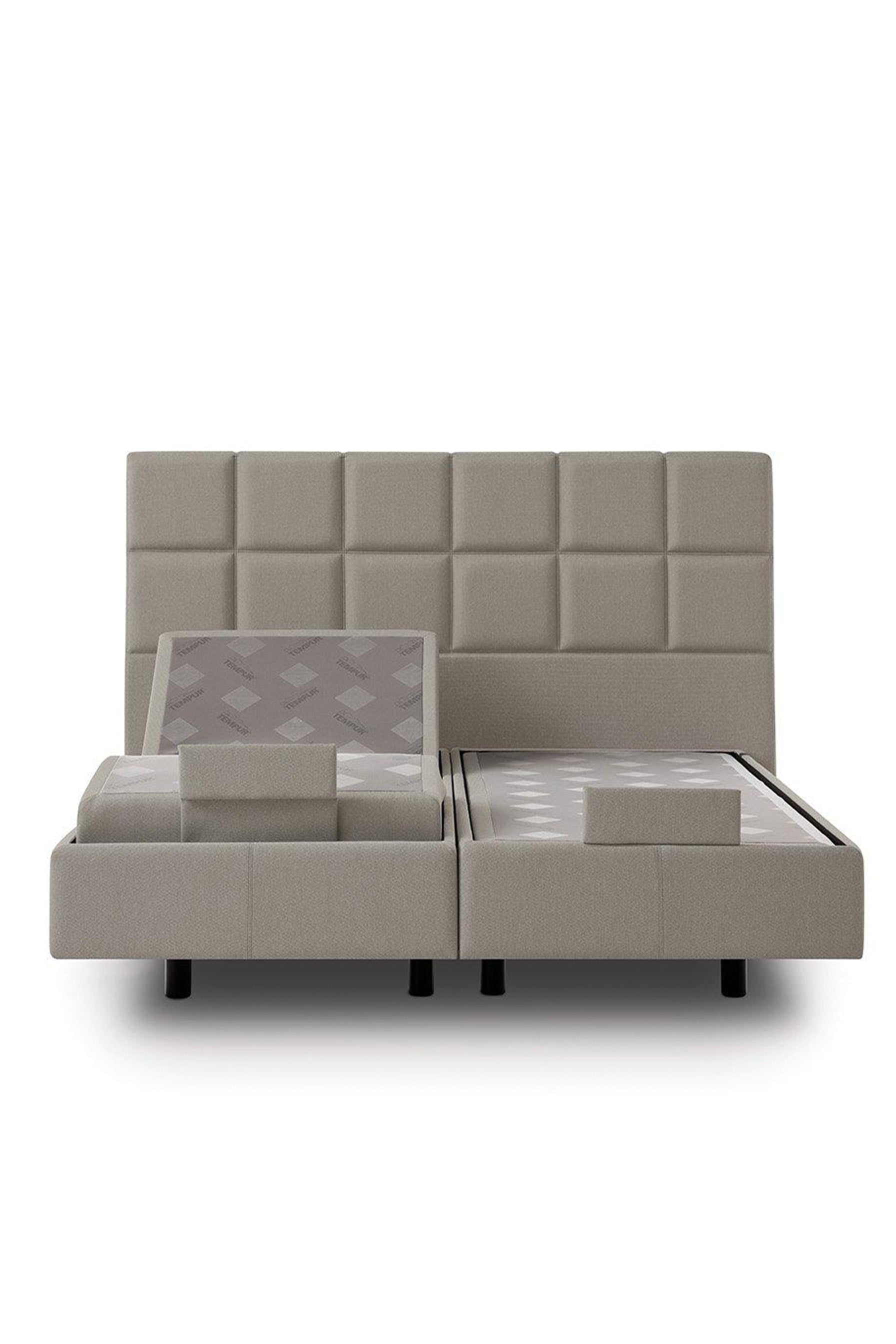 Classic Boxspringbett Adjustable in Stoff