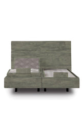 Classic Boxspringbett Adjustable in Samtoptik