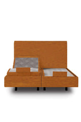 Classic Boxspringbett Adjustable in Samtoptik