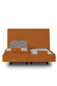 Classic Boxspringbett Adjustable in Samtoptik