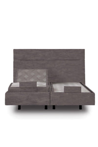 Classic Boxspringbett Adjustable in Samtoptik