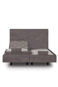 Classic Boxspringbett Adjustable in Samtoptik