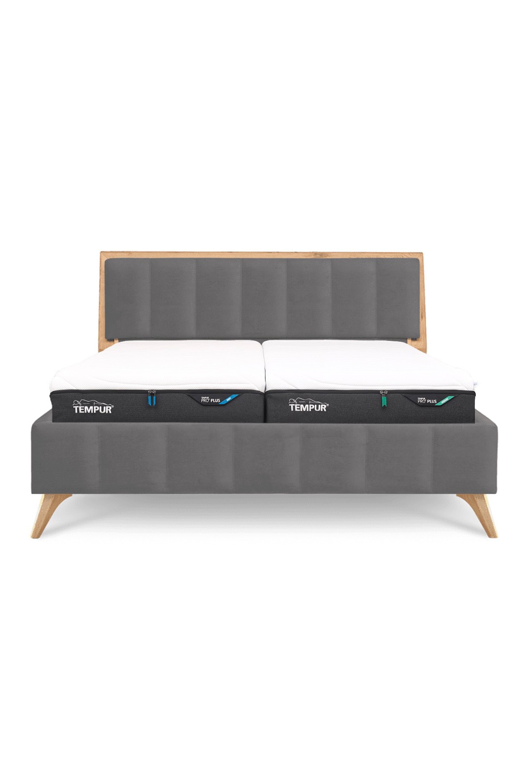 Design Bett LINES in Nappaleder