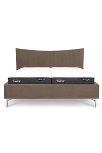 Design Bett PURE in Samtoptik