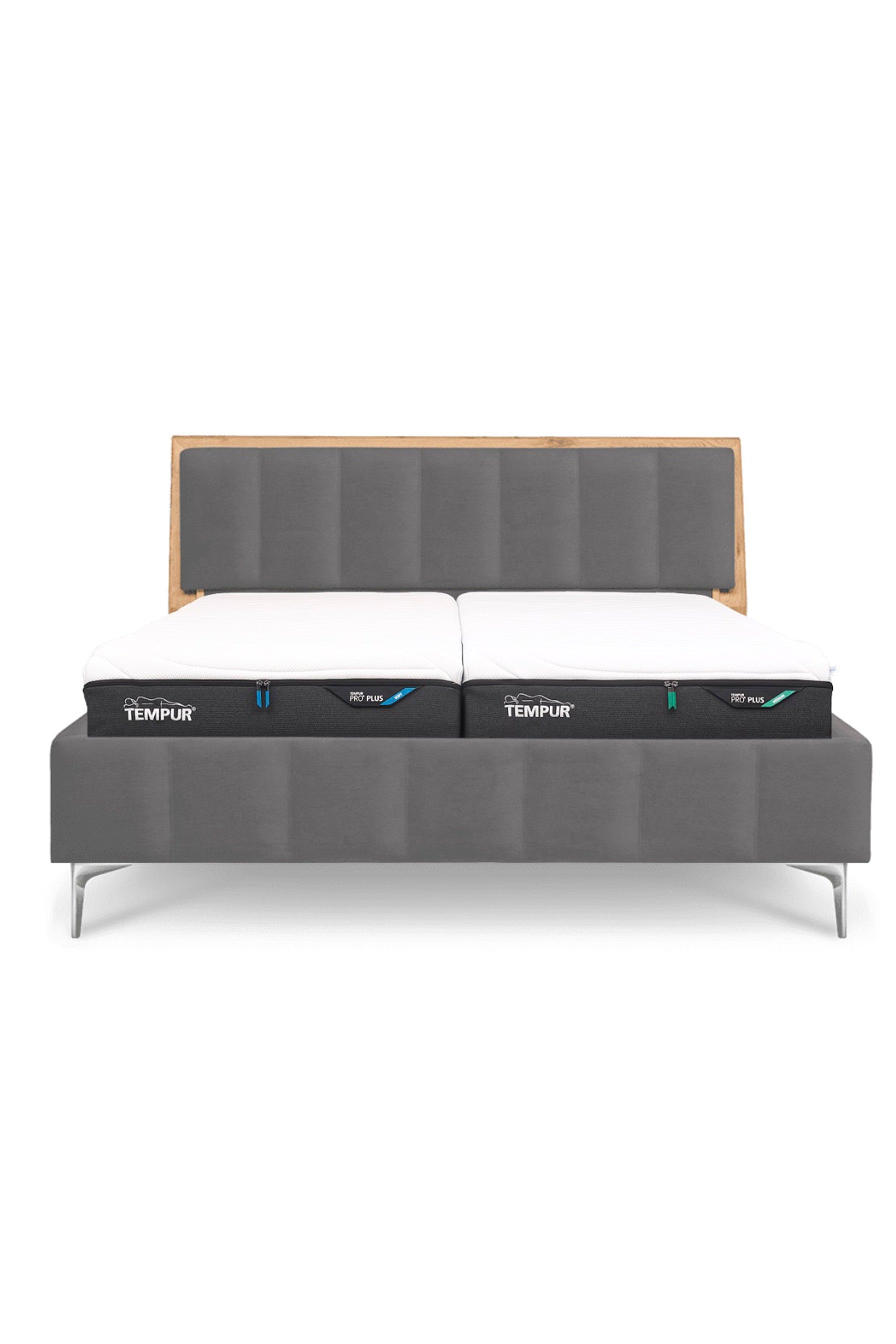 Design Bett LINES in Nappaleder