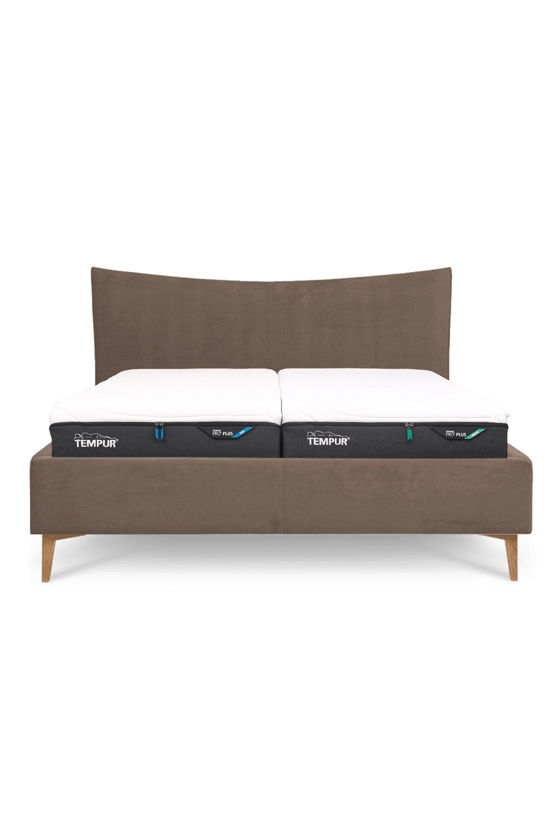 Design Bett PURE in Samtoptik