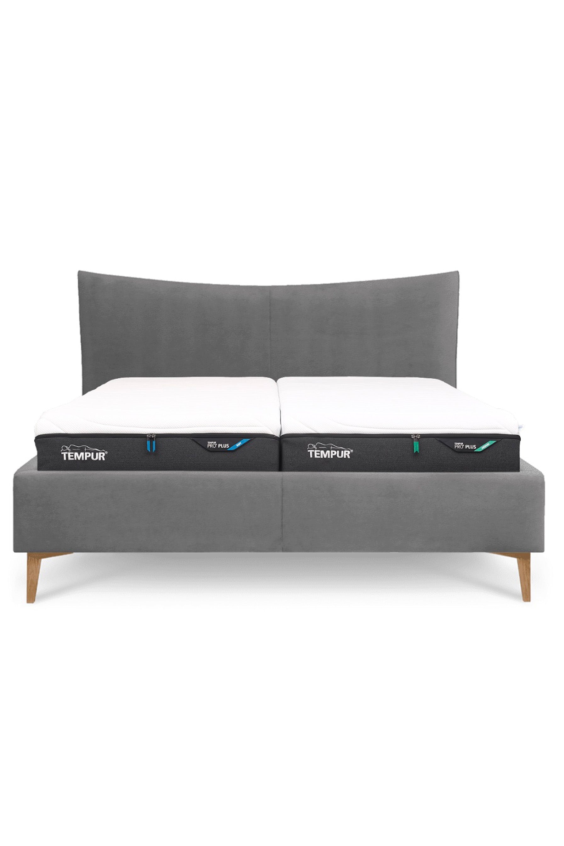 Design Bett PURE in Nappaleder