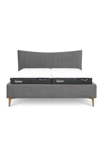 Design Bett PURE in Samtoptik