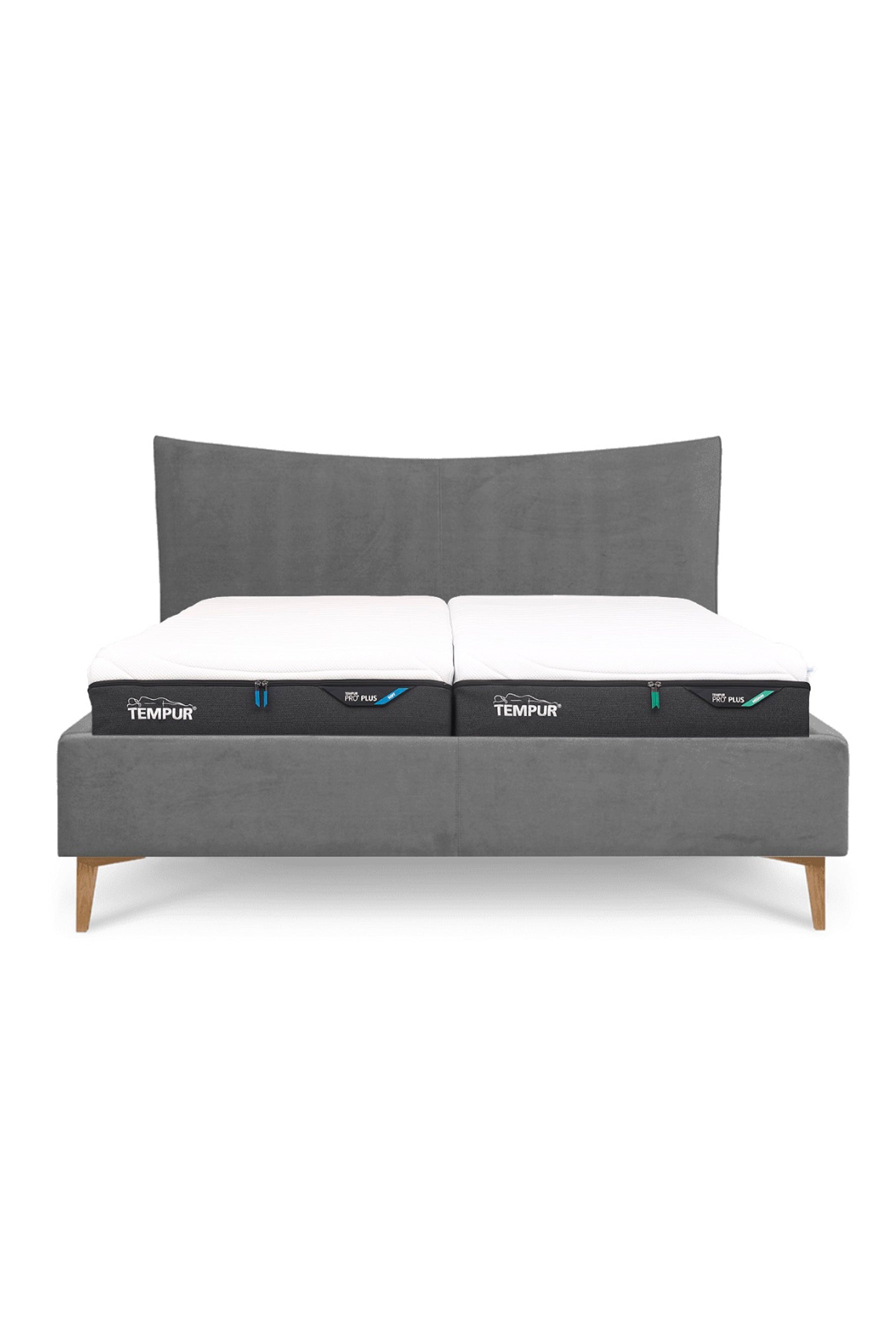 Design Bett PURE in Samtoptik