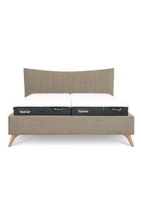 Design Bett PURE in Samtoptik