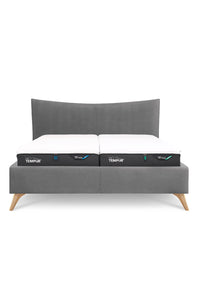 Design Bett PURE in Nappaleder