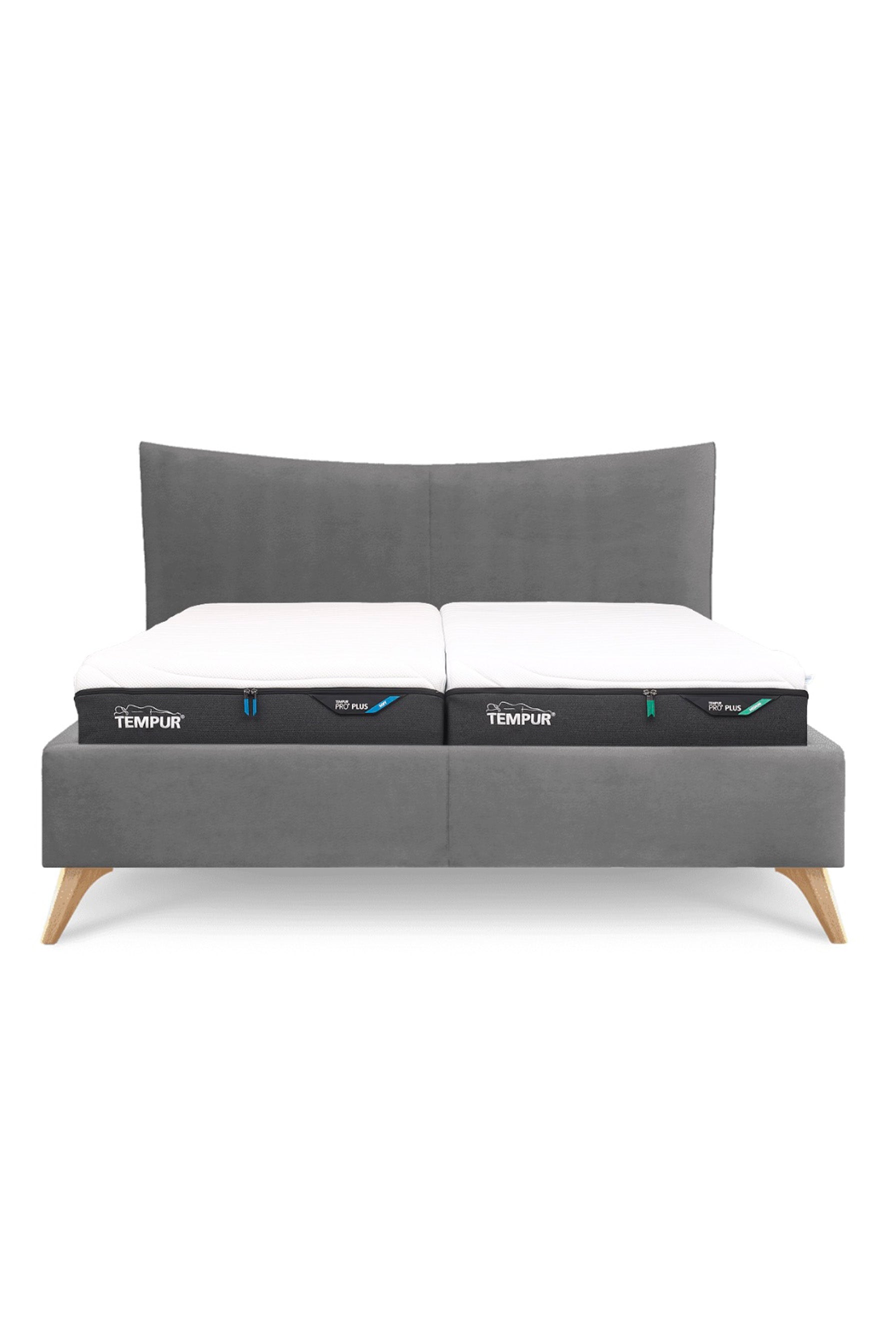 Design Bett PURE in Nappaleder