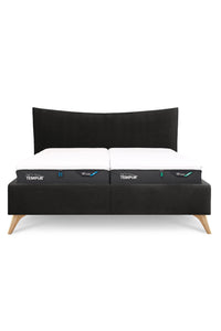 Design Bett PURE in Nappaleder