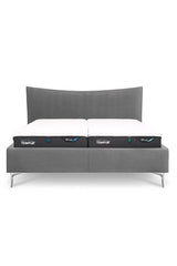 Design Bett PURE in Nappaleder