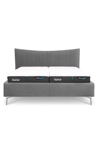 Design Bett PURE in Nappaleder