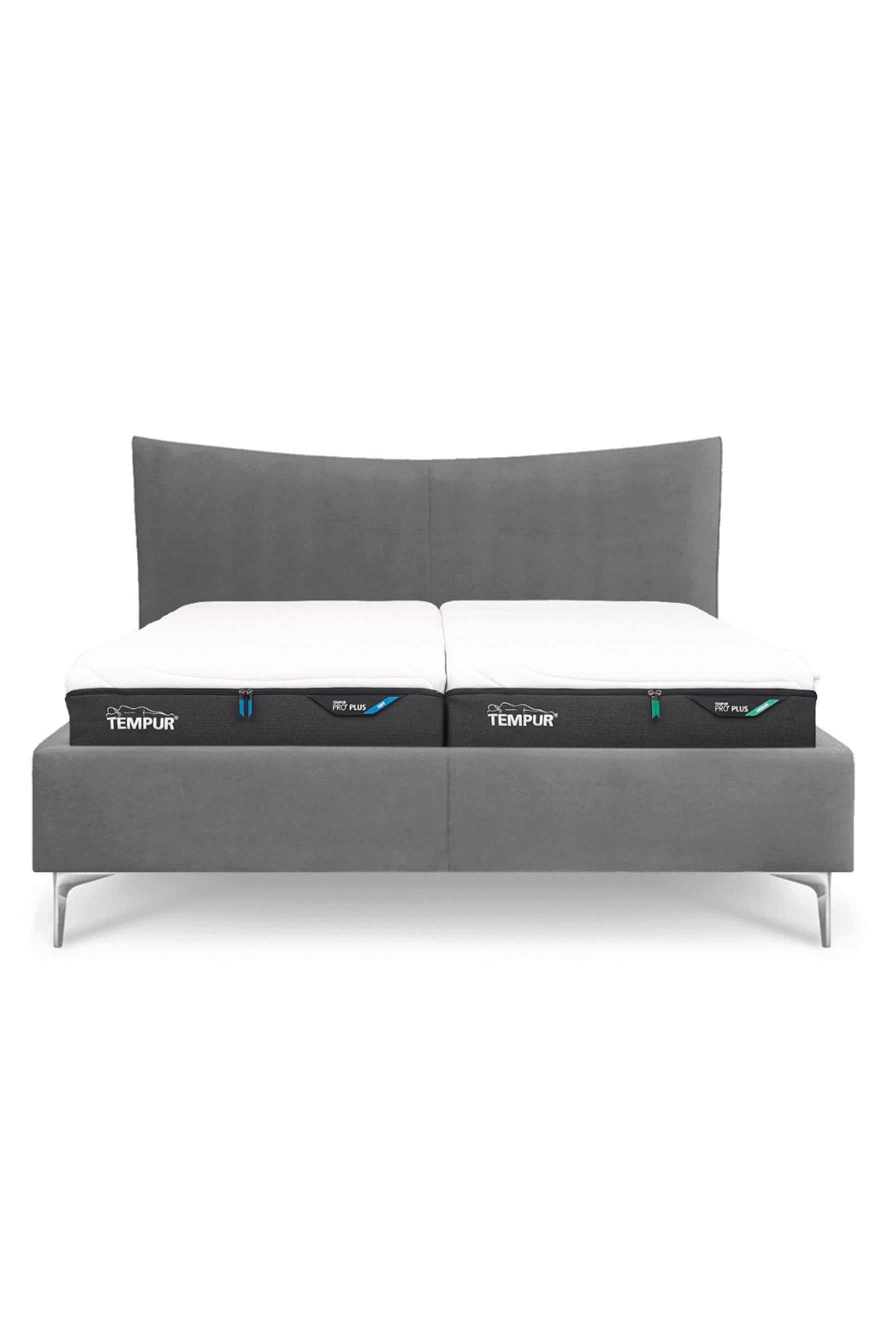 Design Bett PURE in Nappaleder