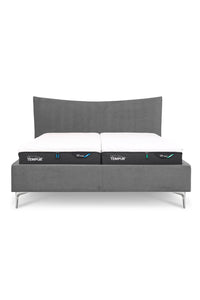 Design Bett PURE in Samtoptik