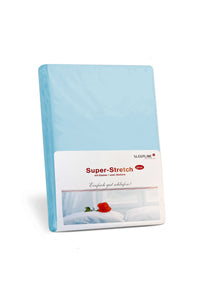 SLEEPLINE SUPER-STRETCH PLUS – fitted sheet 100x200cm