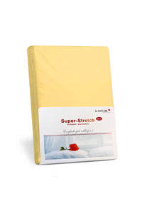 SLEEPLINE SUPER-STRETCH PLUS – fitted sheet 100x200cm