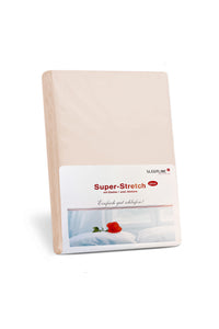 SLEEPLINE SUPER-STRETCH PLUS – Fixleintuch 90x200cm