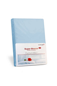 SLEEPLINE SUPER-STRETCH PLUS – fitted sheet 100x200cm