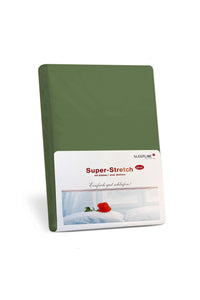 SLEEPLINE SUPER-STRETCH PLUS – fitted sheet 200x200cm